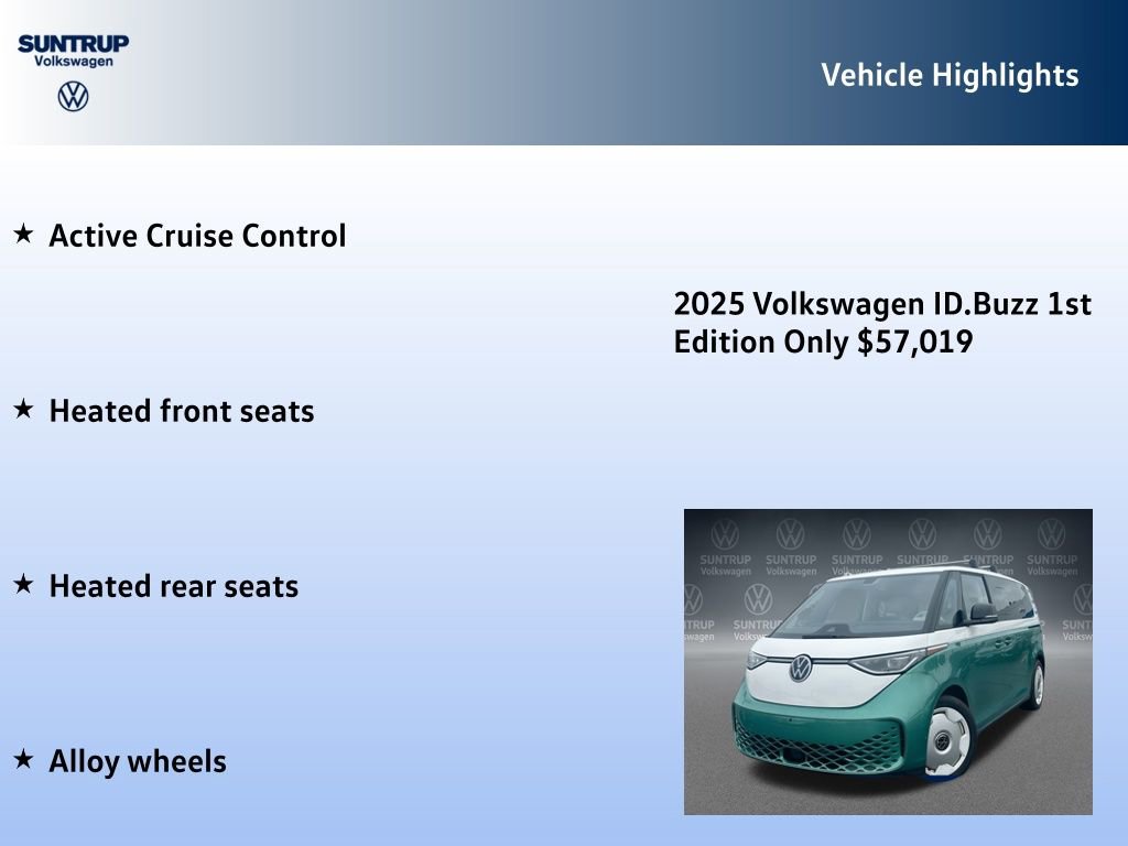New 2025 Volkswagen ID. Buzz 1st Edition image 15