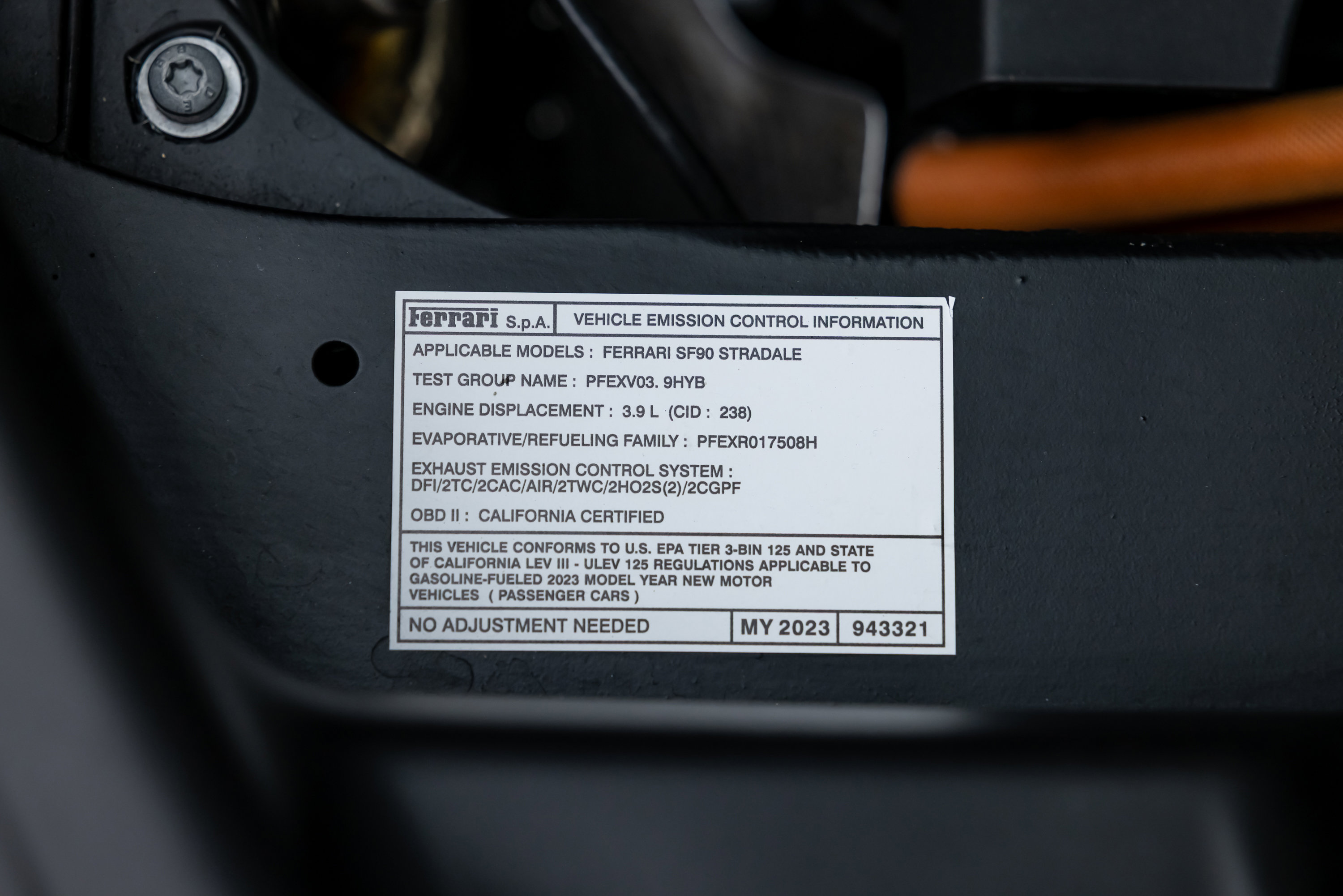 Certified 2023 Ferrari SF90 Stradale image 80