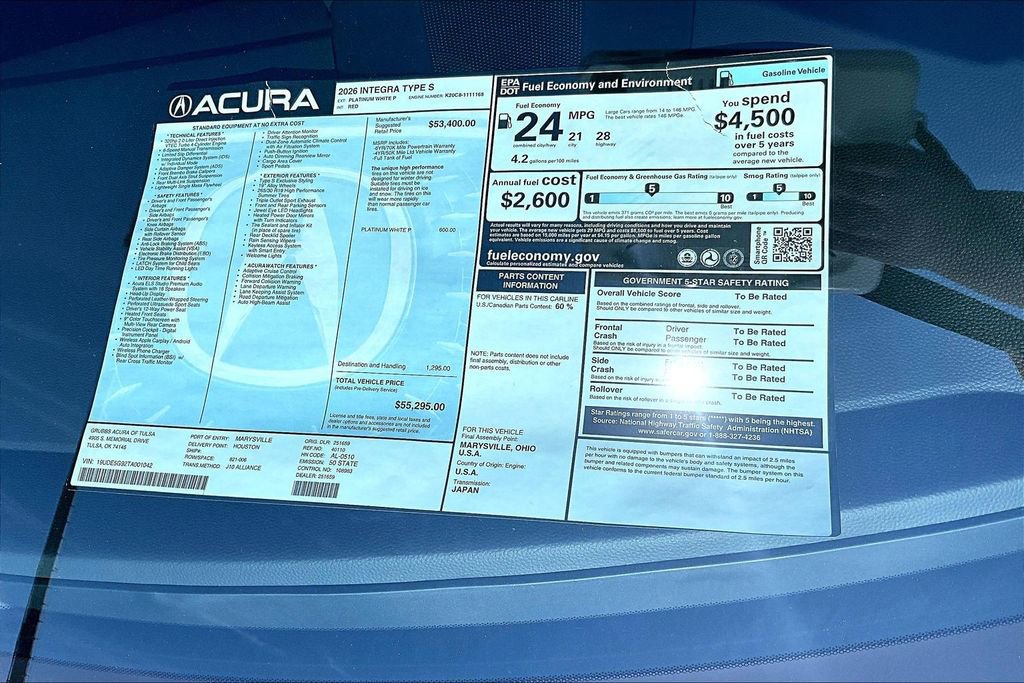 New 2026 Acura Integra Type S image 40