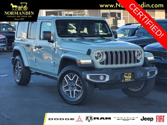 Certified 2024 Jeep Wrangler Unlimited Sahara