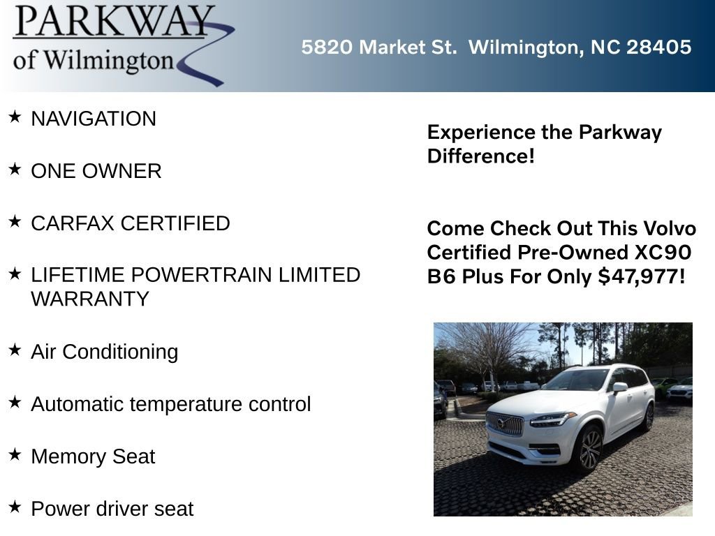 Certified 2024 Volvo XC90 B6 Plus w/ Protection Package Premier image 6