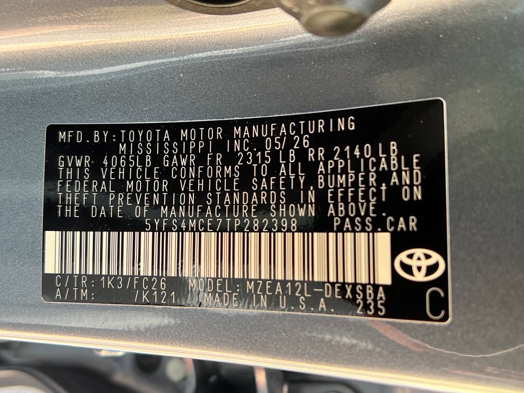 New 2026 Toyota Corolla SE FWD image 26