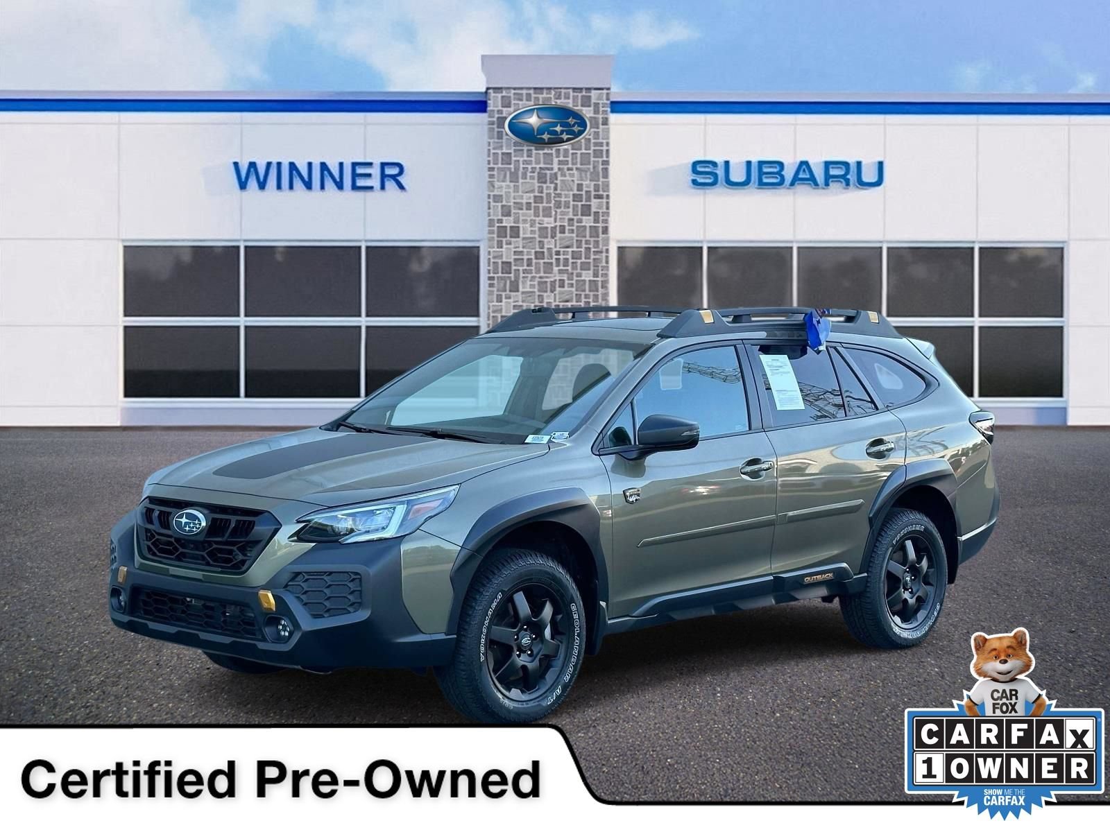 Certified 2025 Subaru Outback Wilderness AWD/4WD image 1