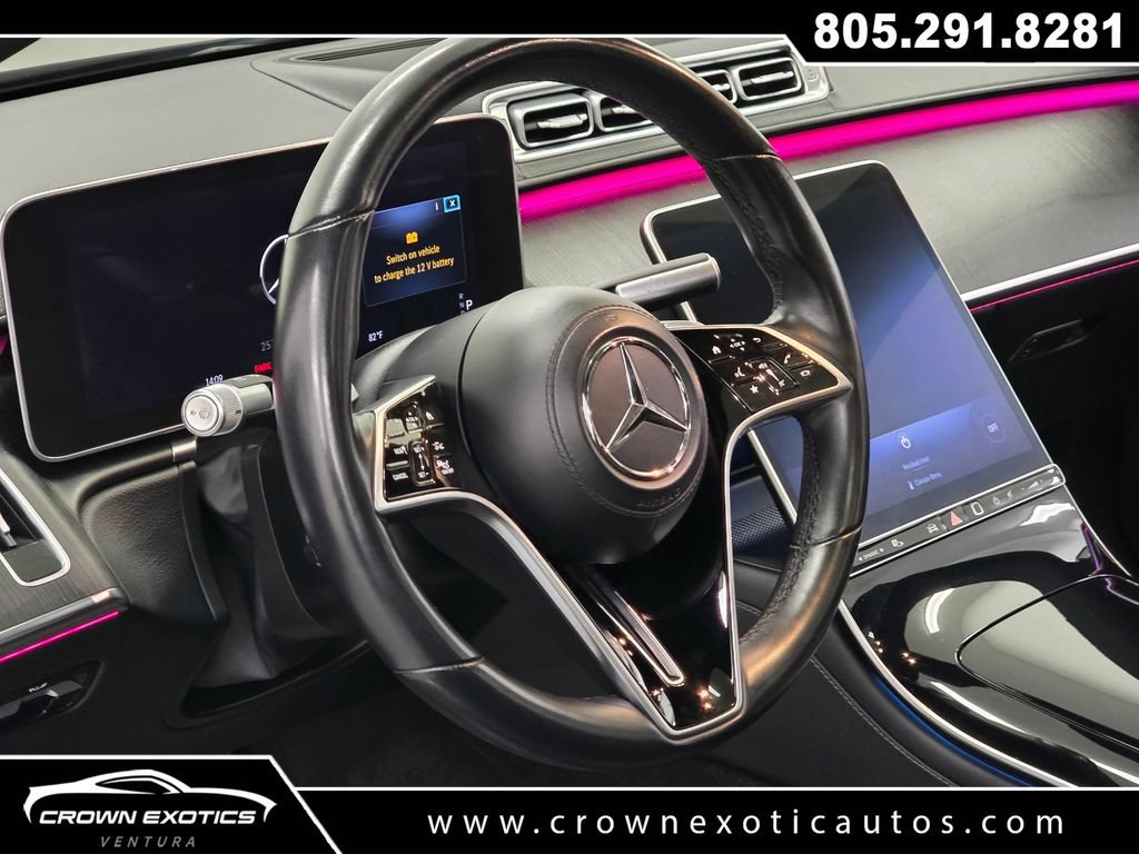 Used 2023 Mercedes-Benz S 580 4MATIC Sedan w/ AMG Line image 25