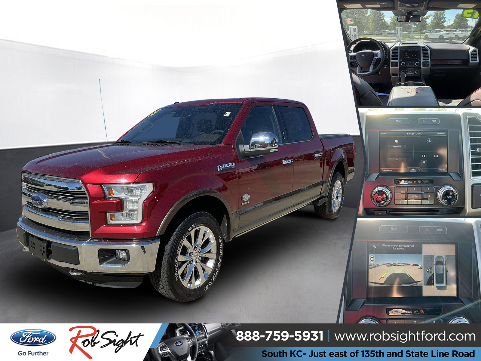 Used 2015 Ford F150 King Ranch w/ Equipment Group 601A Luxury