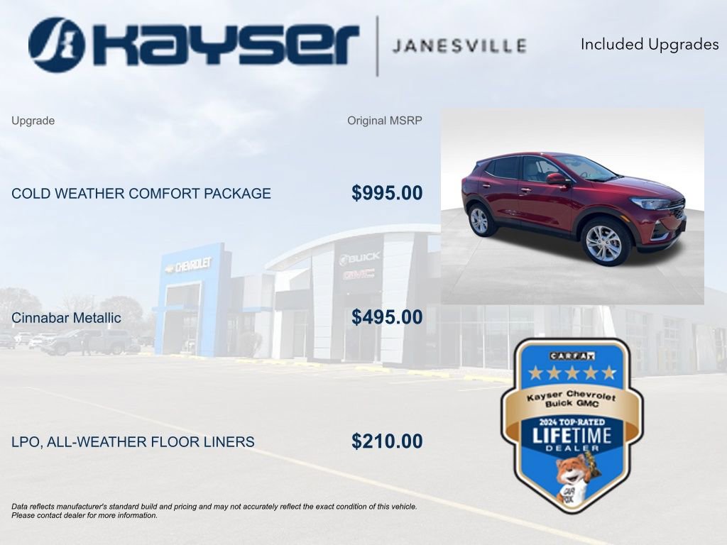 Used 2023 Buick Encore GX Preferred w/ Cold Weather Comfort Package AWD/4WD image 2