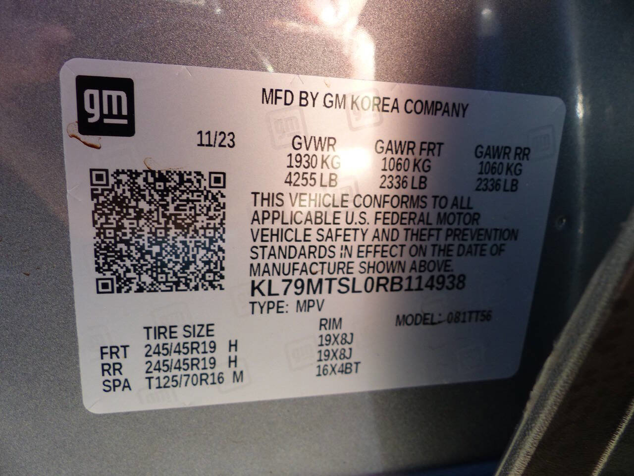 Used 2024 Chevrolet TrailBlazer RS w/ Driver Confidence Package image 21