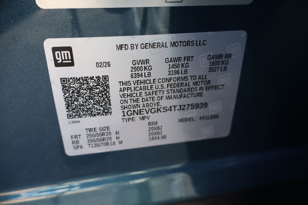 New 2026 Chevrolet Traverse LT w/ Midnight/Sport Edition image 48