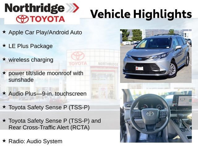 Certified 2024 Toyota Sienna LE image 2
