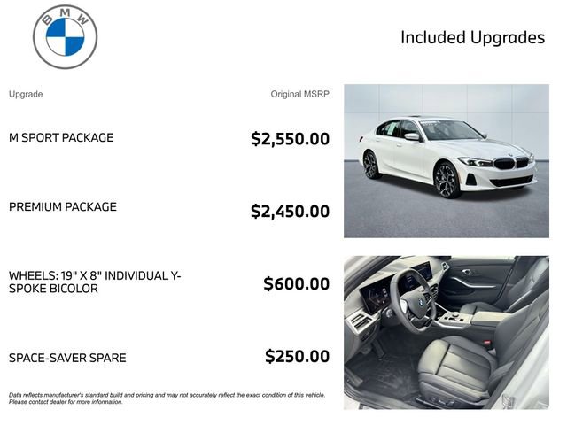 Certified 2025 BMW 330i xDrive Sedan w/ M Sport Package image 3