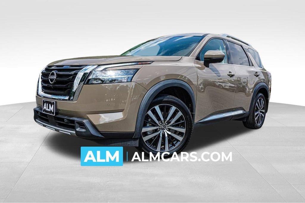 Used 2023 Nissan Pathfinder Platinum w/ Cargo Package FWD video 1
