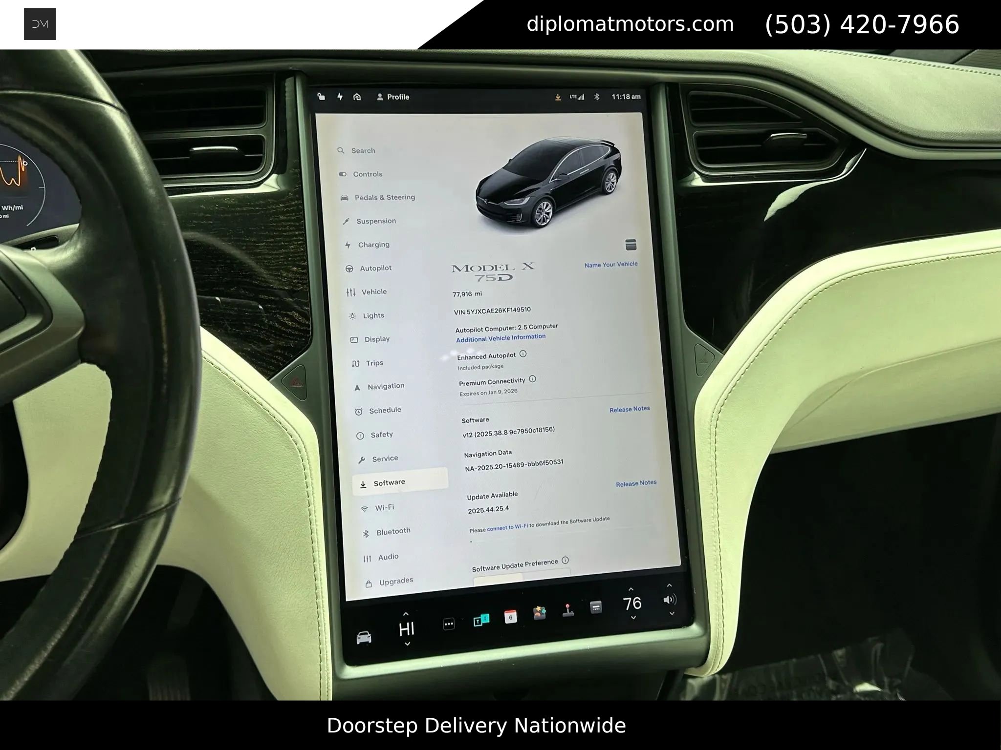 Used 2019 Tesla Model X 75D image 31
