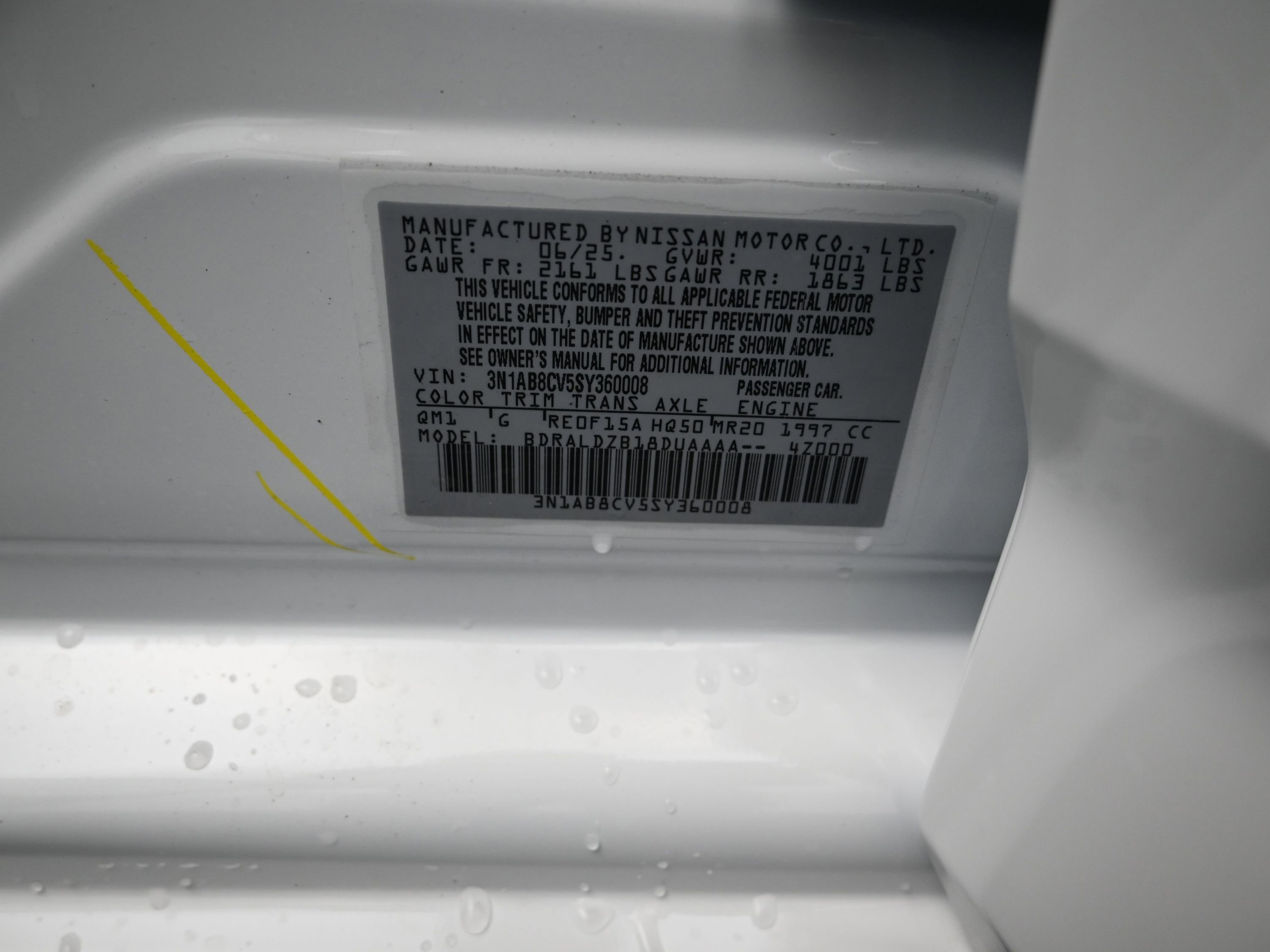 New 2025 Nissan Sentra SV w/ All-Weather Package image 9