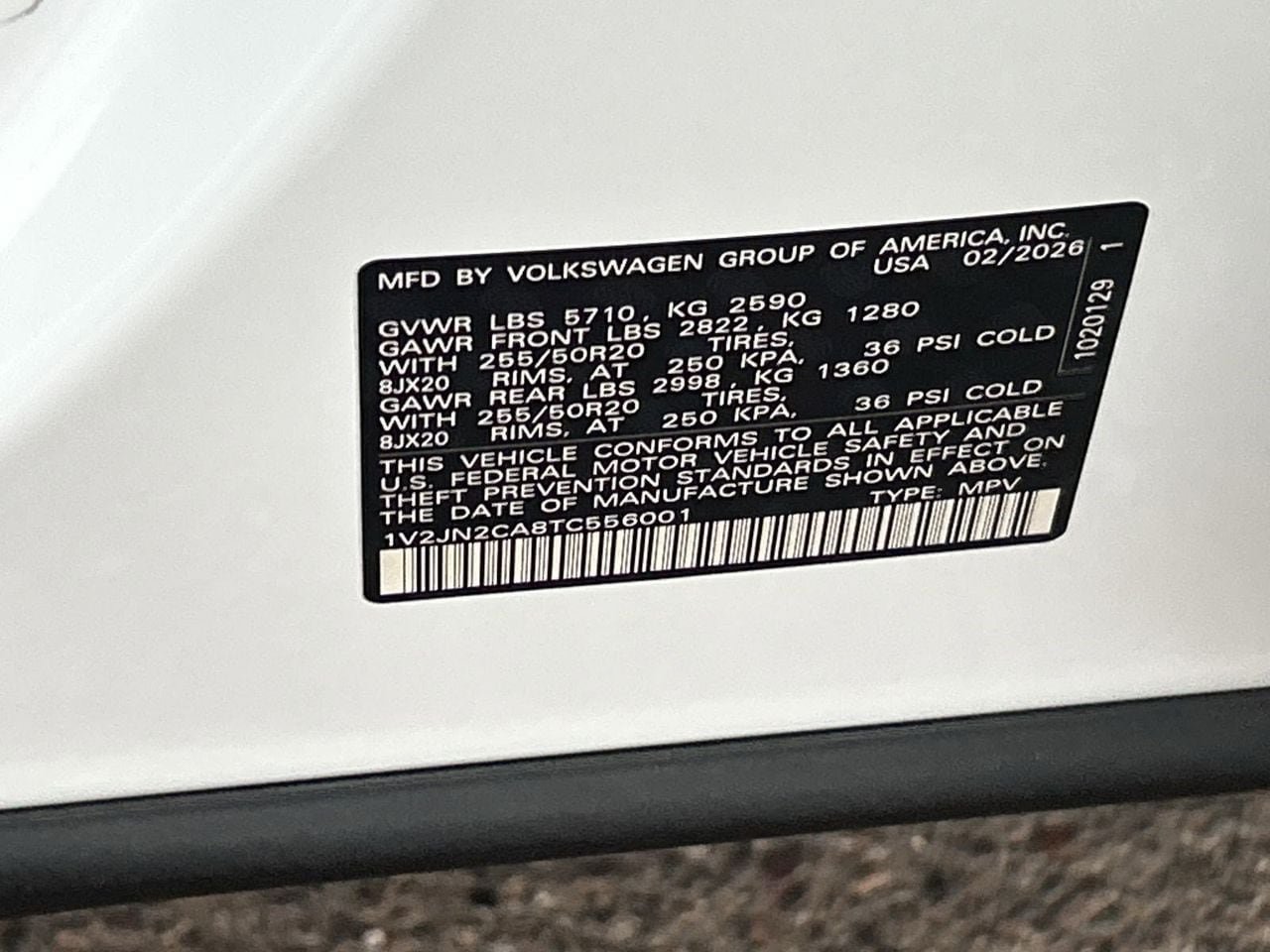 New 2026 Volkswagen Atlas SE FWD image 28