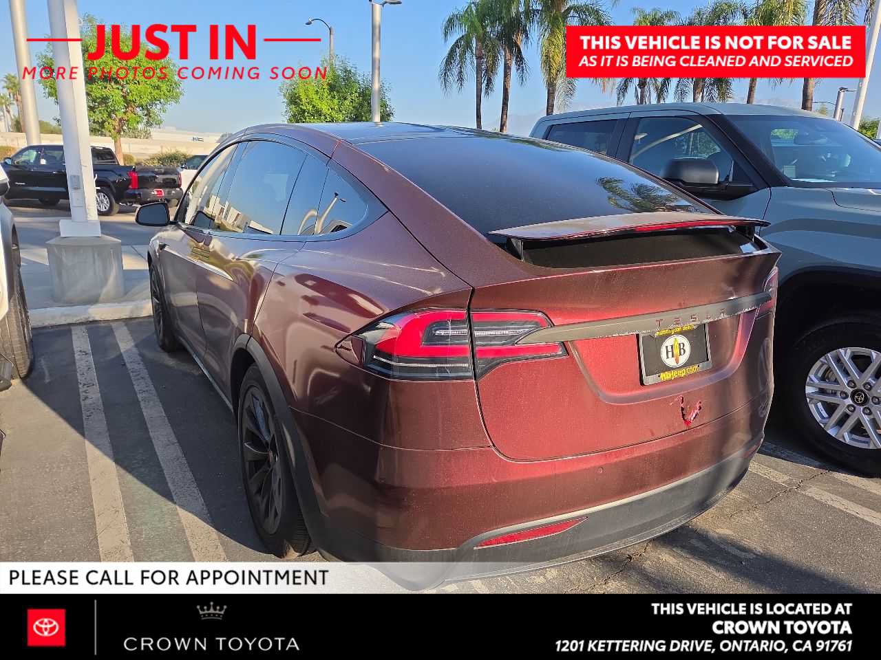 Used 2020 Tesla Model X Long Range AWD/4WD image 4