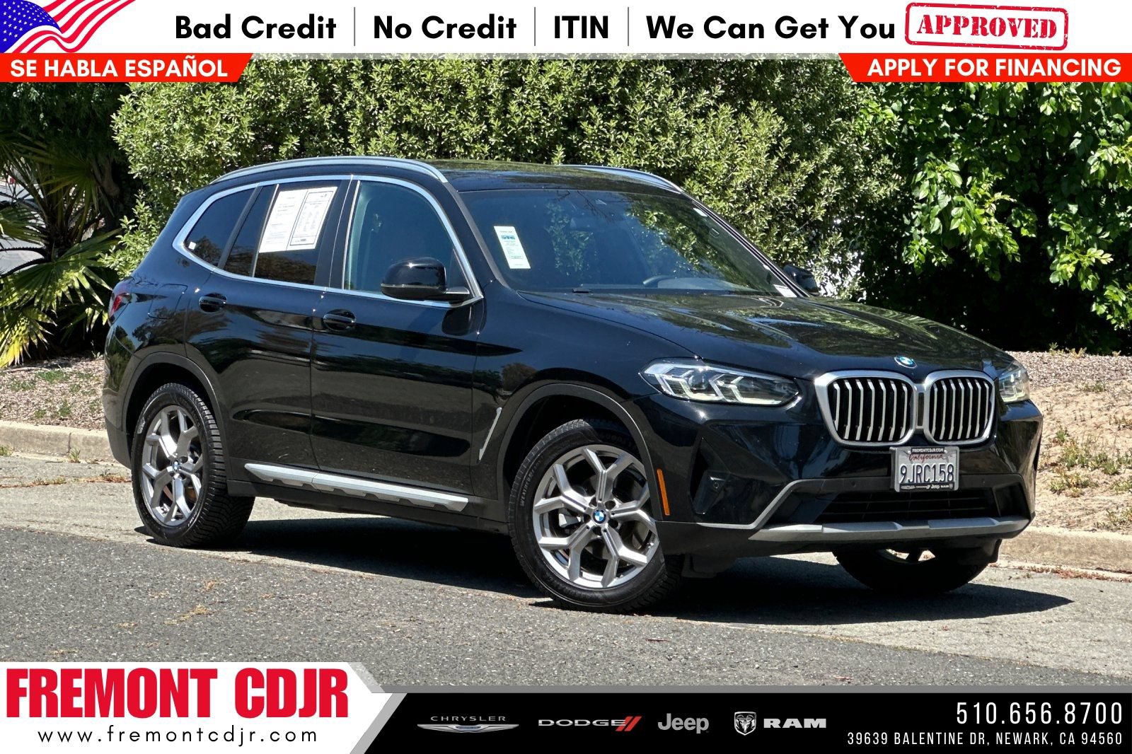 Used 2023 BMW X3 xDrive30i w/ Convenience Package