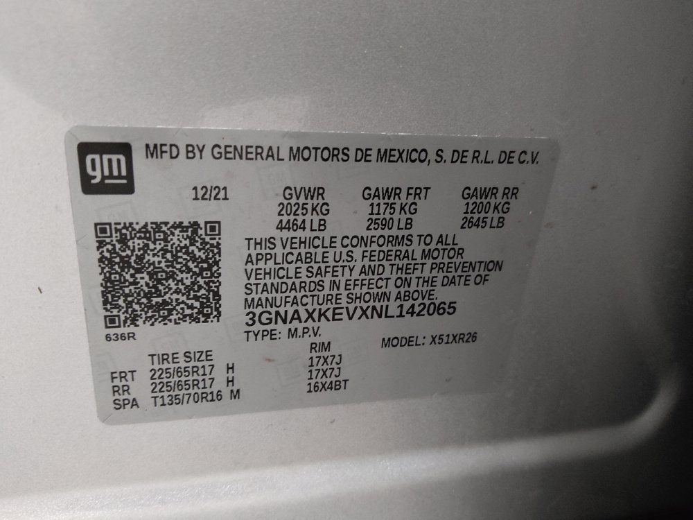 Used 2022 Chevrolet Equinox LT FWD image 33