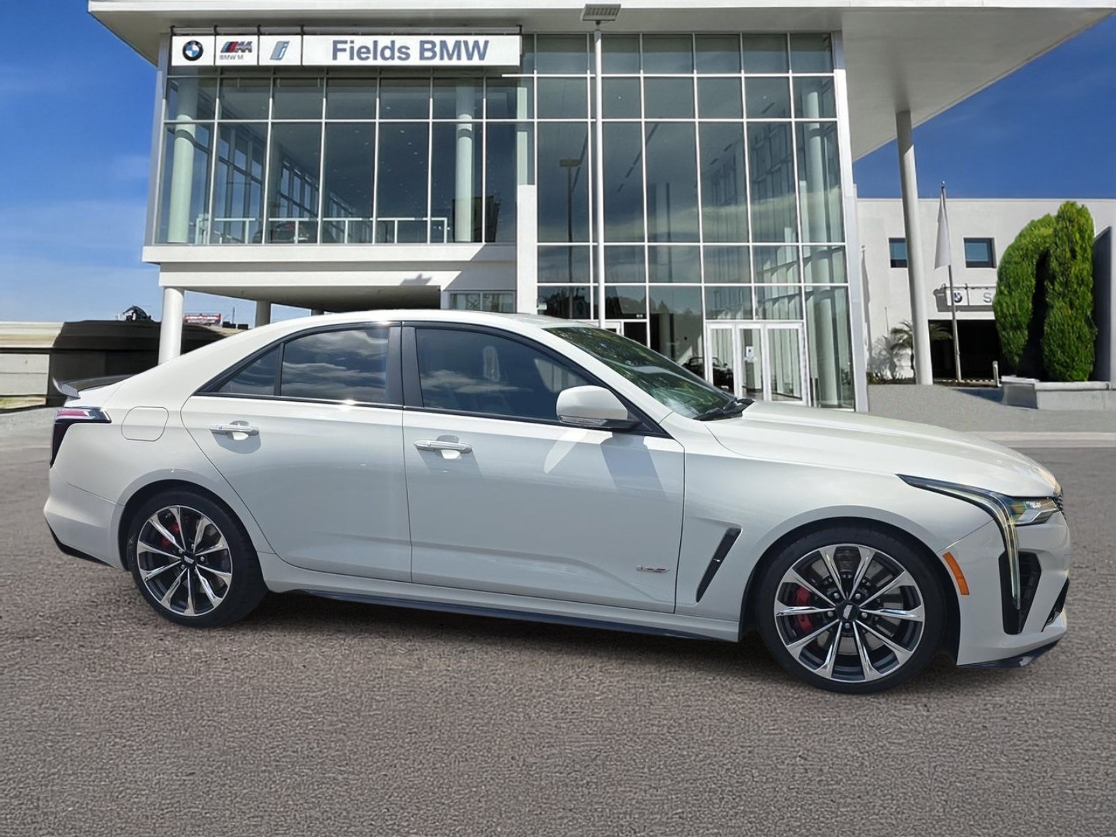 Used 2022 Cadillac CT4 V Blackwing w/ Climate Package RWD image 1