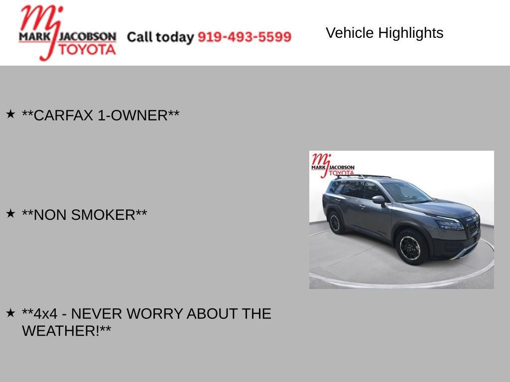 Used 2025 Nissan Pathfinder Rock Creek image 6