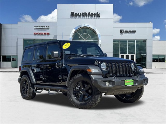 Used 2021 Jeep Wrangler Unlimited Sport w/ Technology Group