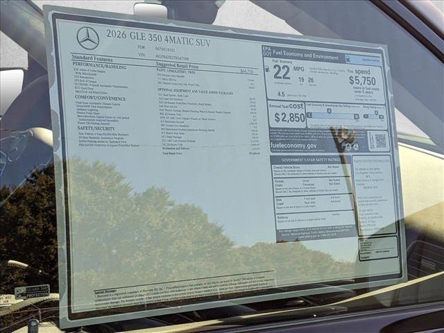New 2026 Mercedes-Benz GLE 350 4MATIC image 19