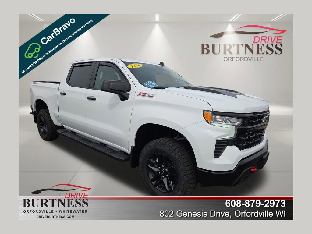 Certified 2024 Chevrolet Silverado 1500 LT Trail Boss w/ Convenience Package II AWD/4WD image 1