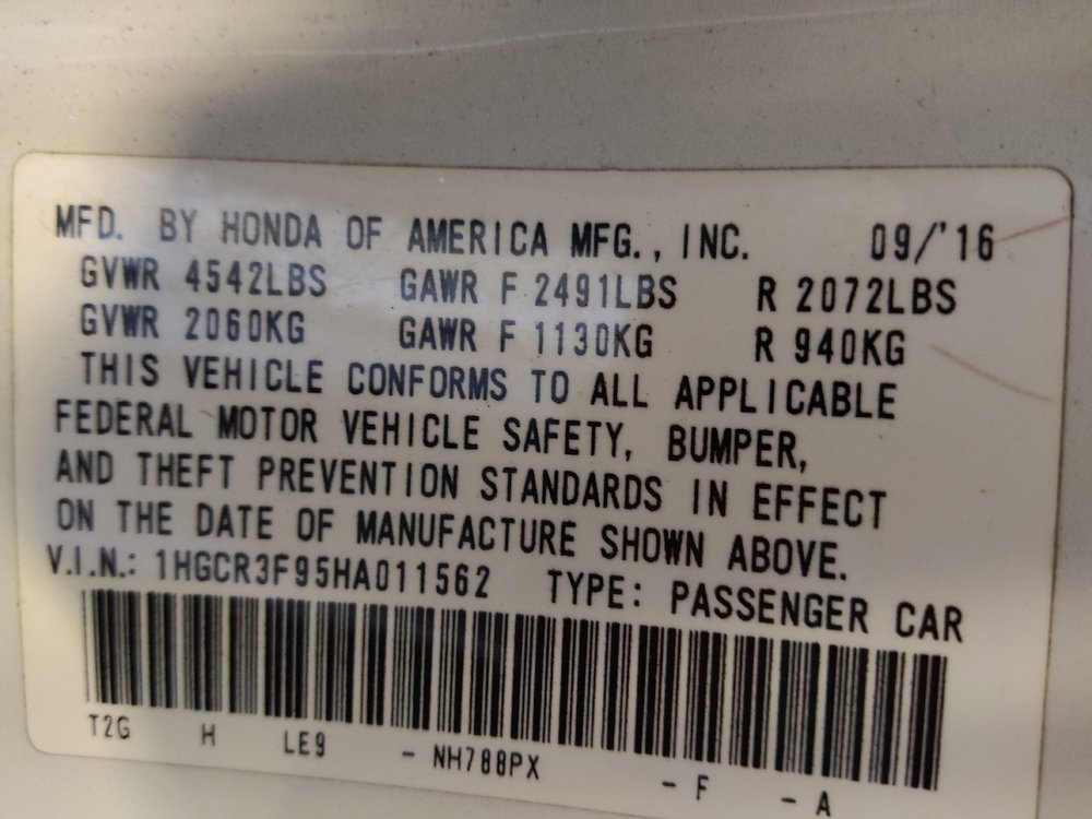 Used 2017 Honda Accord Touring image 33