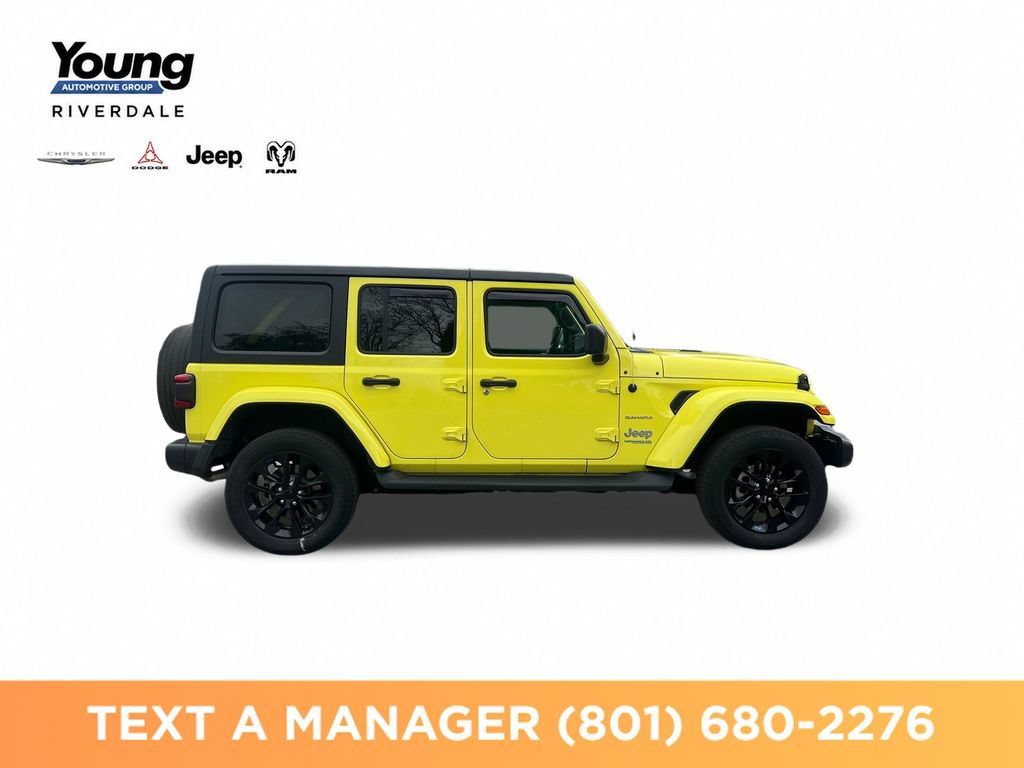 Used 2022 Jeep Wrangler Unlimited Sahara w/ Cold Weather Group AWD/4WD image 6