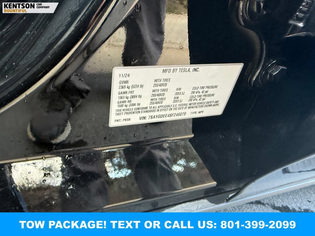 Used 2025 Tesla Model Y Long Range AWD/4WD image 35