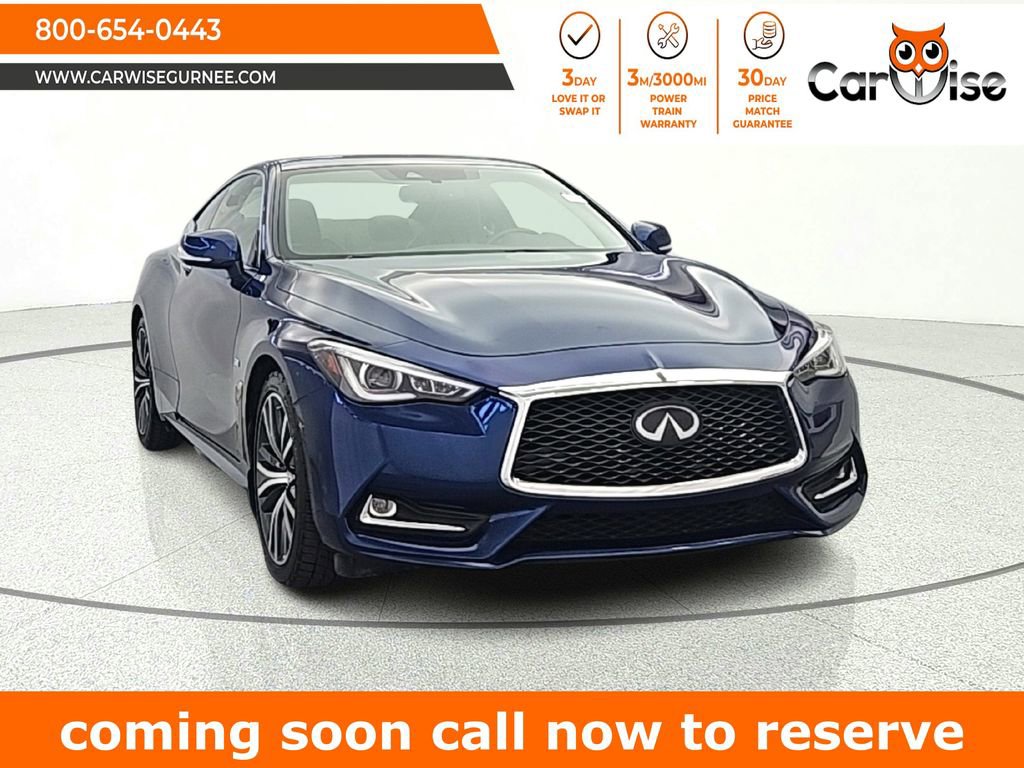 Used 2019 INFINITI Q60 3.0t Luxe w/ Essential Package