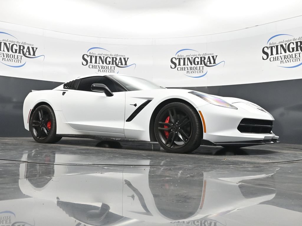 Used 2019 Chevrolet Corvette Stingray Coupe w/ Carbon Flash Badge Package RWD image 26