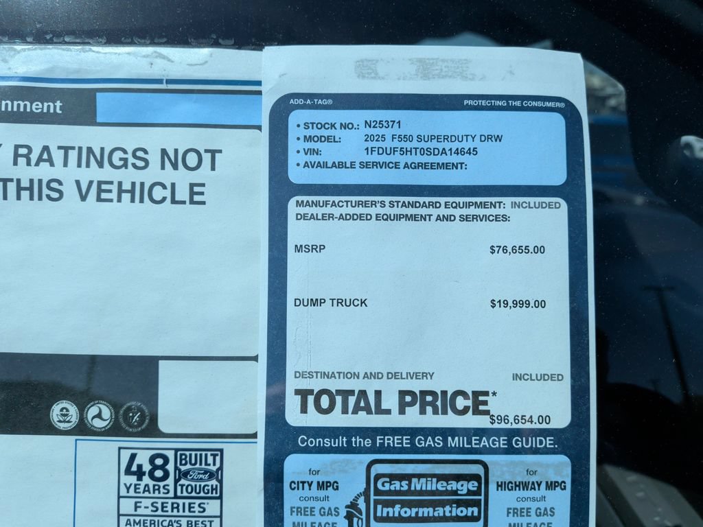 New 2025 Ford F550 4x4 Regular Cab Super Duty image 17