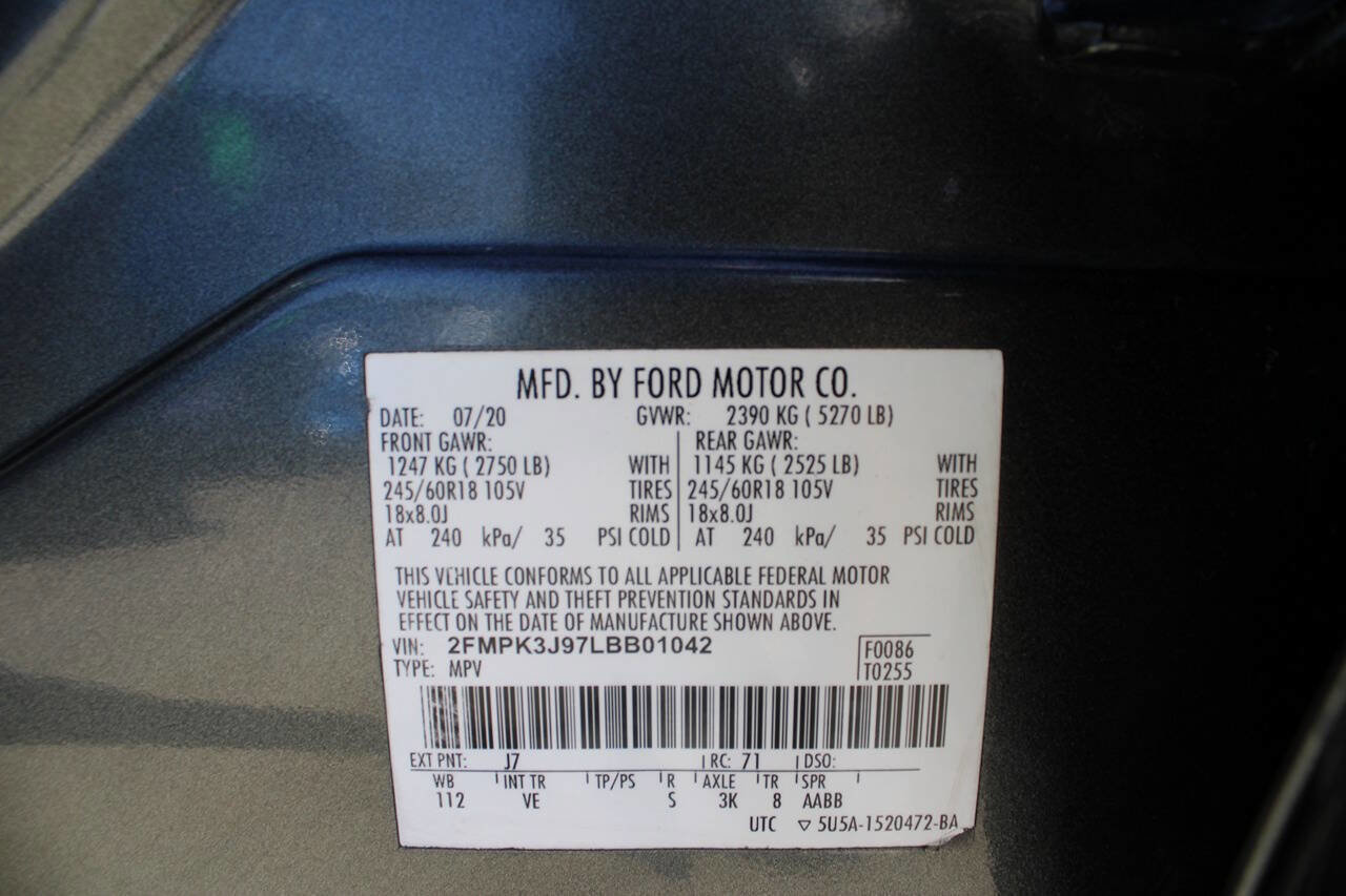 Used 2020 Ford Edge SEL w/ Convenience Package FWD image 13