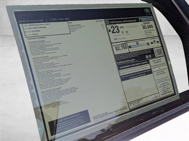 New 2026 Land Rover Range Rover Velar S AWD/4WD image 20