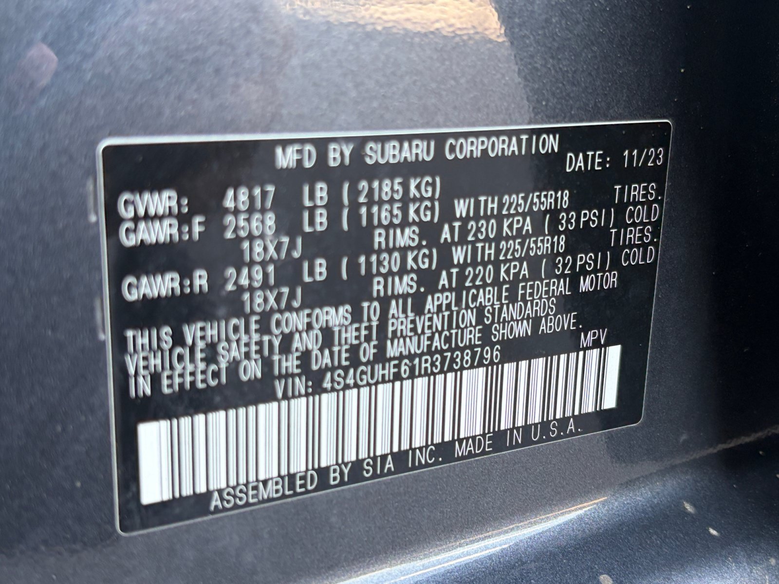 Certified 2024 Subaru Crosstrek 2.5i Sport w/ Crosstrek Mirror Package AWD/4WD image 34