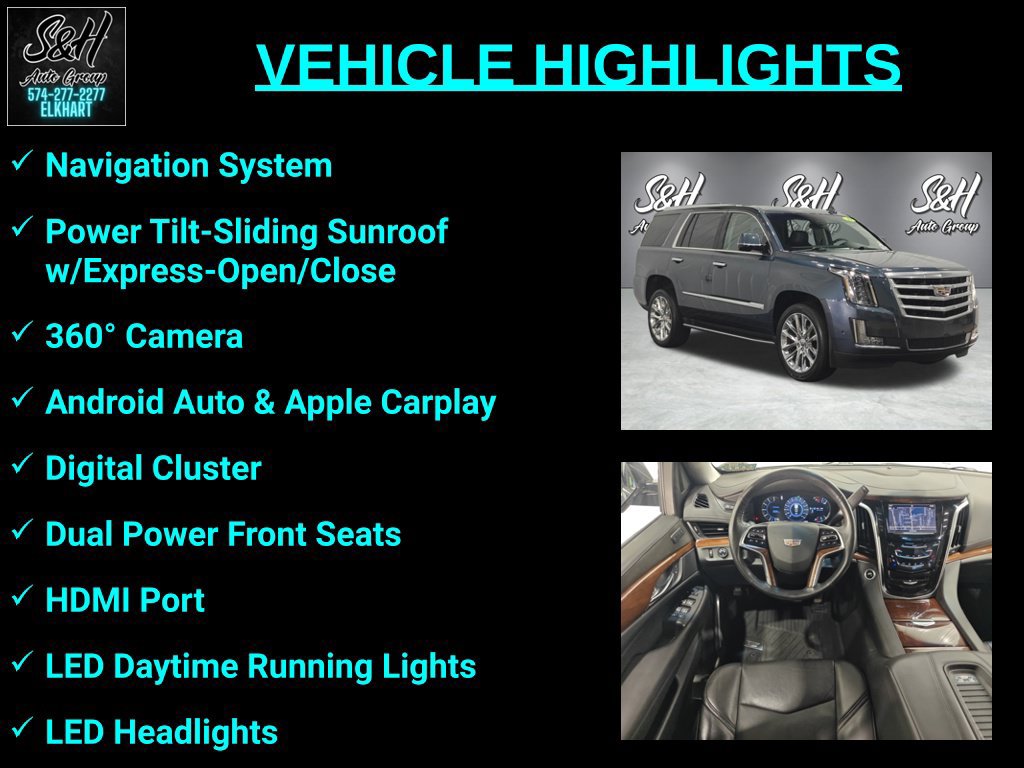 Used 2019 Cadillac Escalade Luxury AWD/4WD image 3