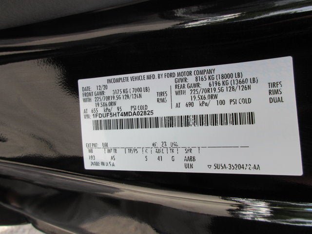 Used 2021 Ford F550 4x4 Regular Cab Super Duty w/ Power Equipment Group image 34