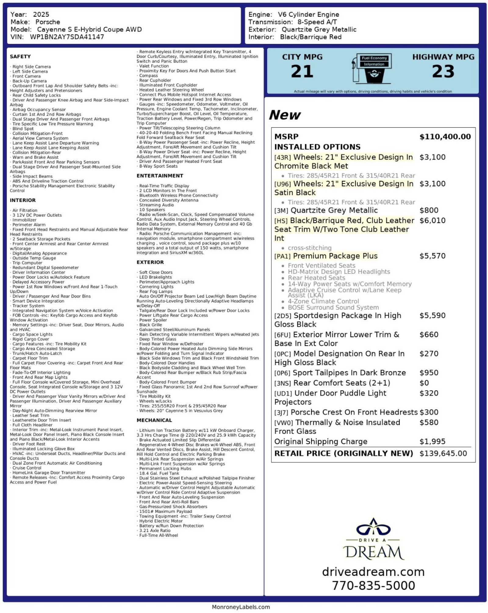 Used 2025 Porsche Cayenne S image 58