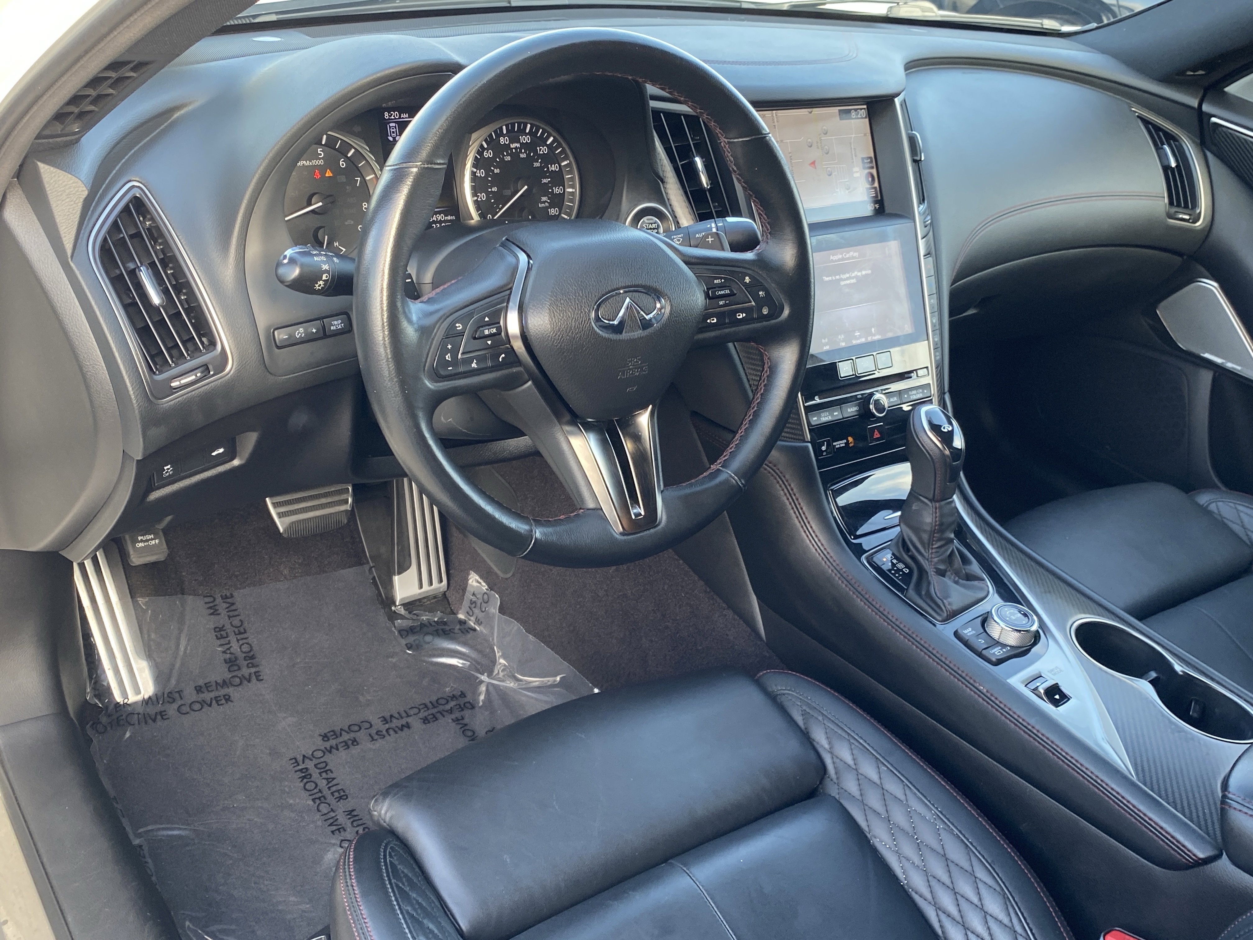 Used 2021 INFINITI Q50 Red Sport 400 w/ Proactive Package image 14