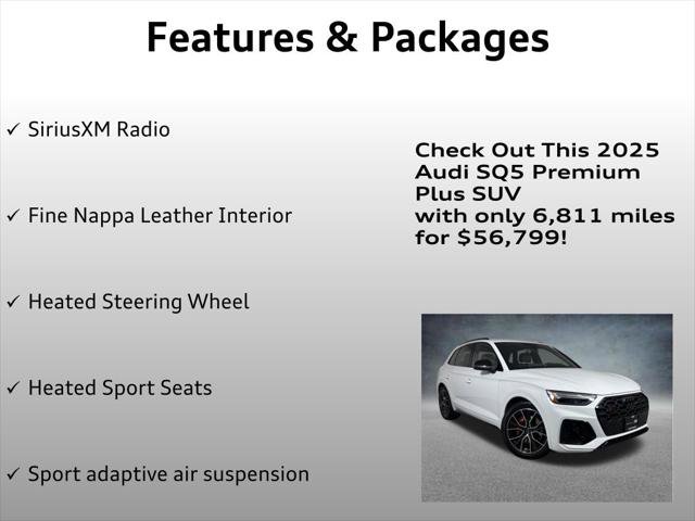 Used 2025 Audi SQ5 Premium Plus w/ Premium Plus Package AWD/4WD image 12