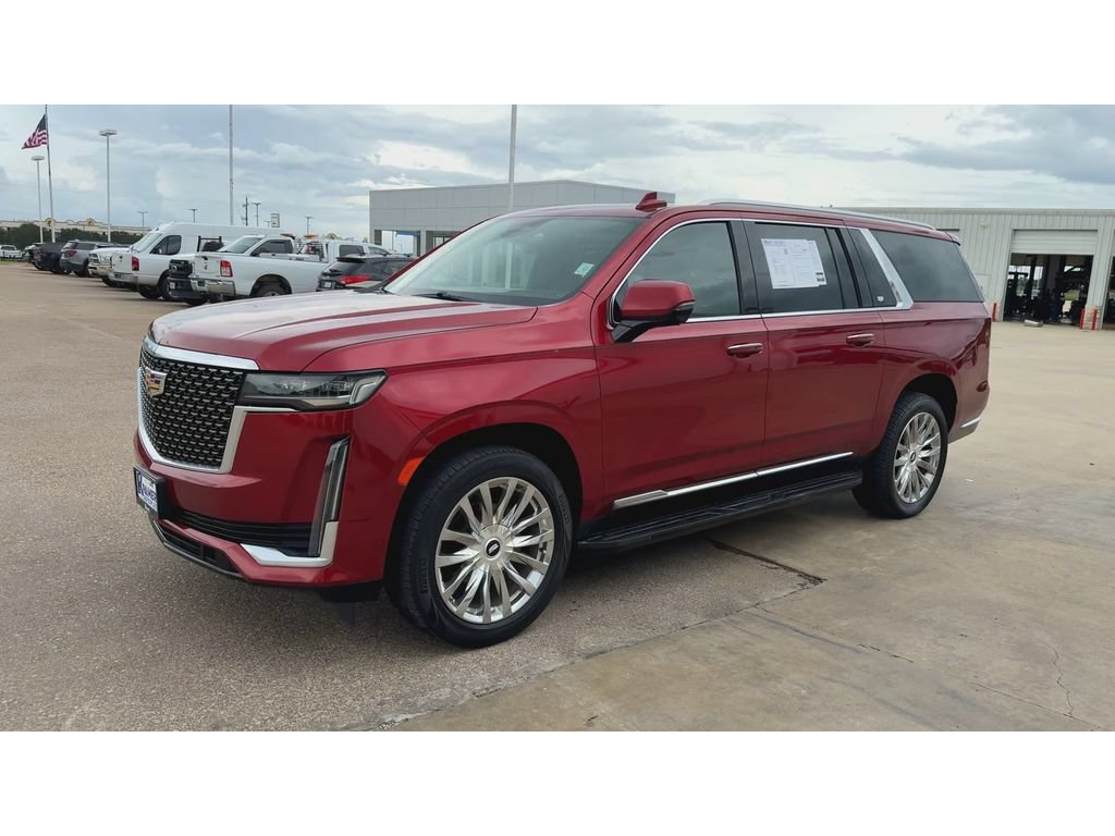 Used 2021 Cadillac Escalade ESV Premium Luxury w/ Performance Package RWD image 4