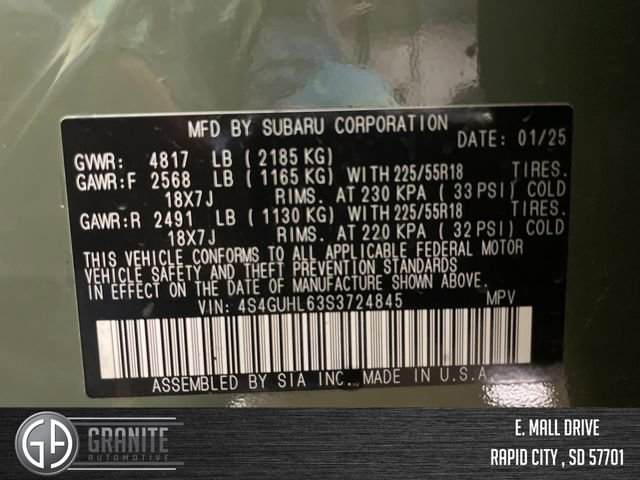 Used 2025 Subaru Crosstrek 2.5i Limited w/ Popular Package #3A image 29