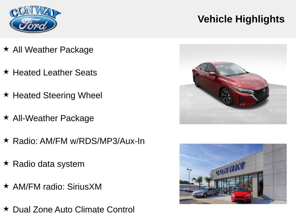 Used 2024 Nissan Sentra SV w/ All-Weather Package image 8