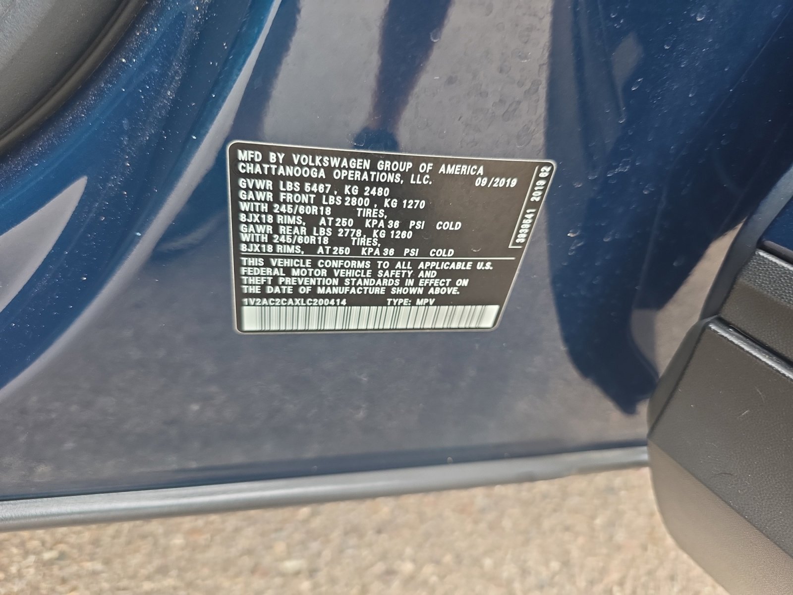 Used 2020 Volkswagen Atlas Cross Sport S FWD image 25