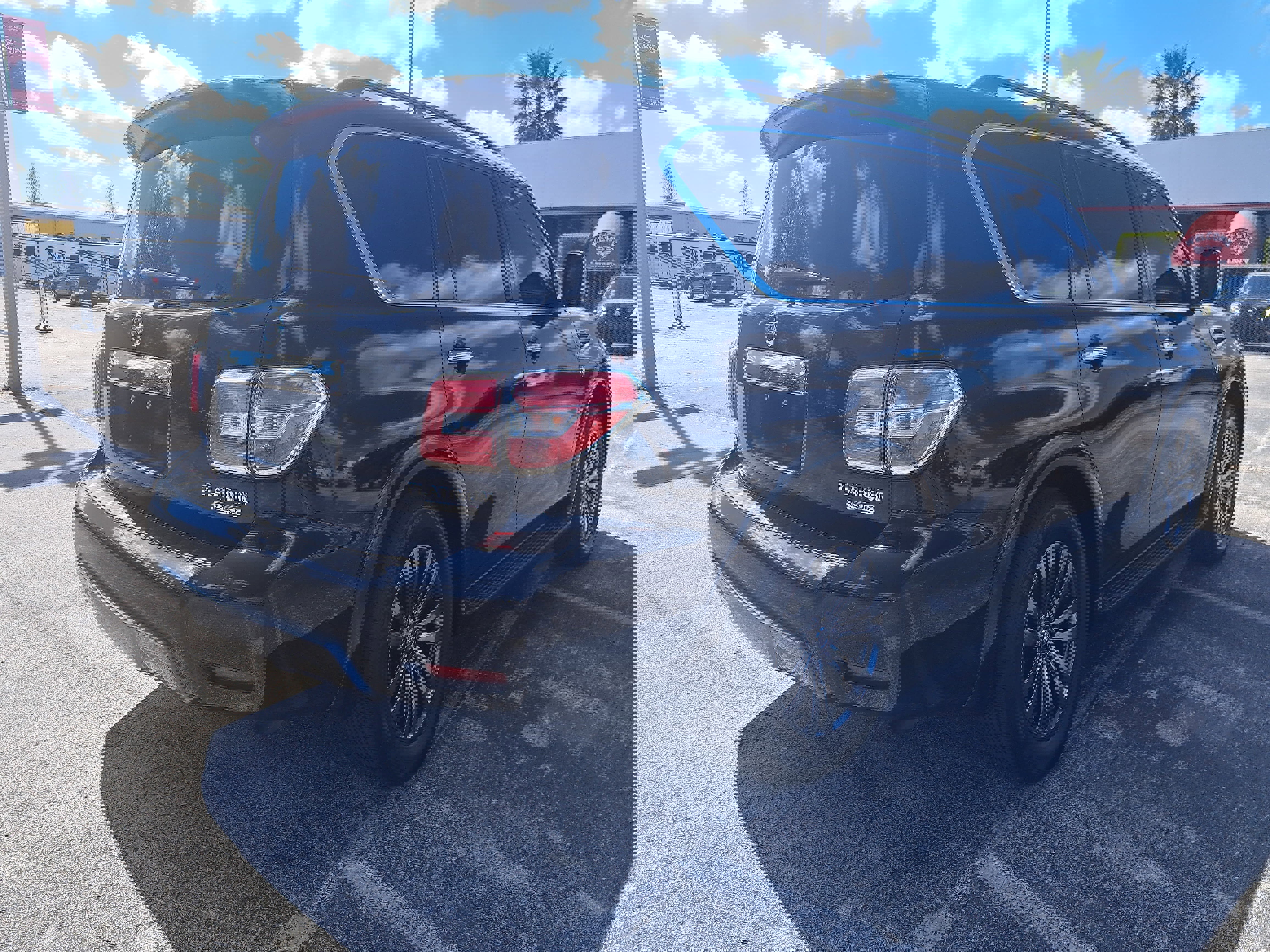 Certified 2019 Nissan Armada Platinum w/ Captain's Chairs Package image 5