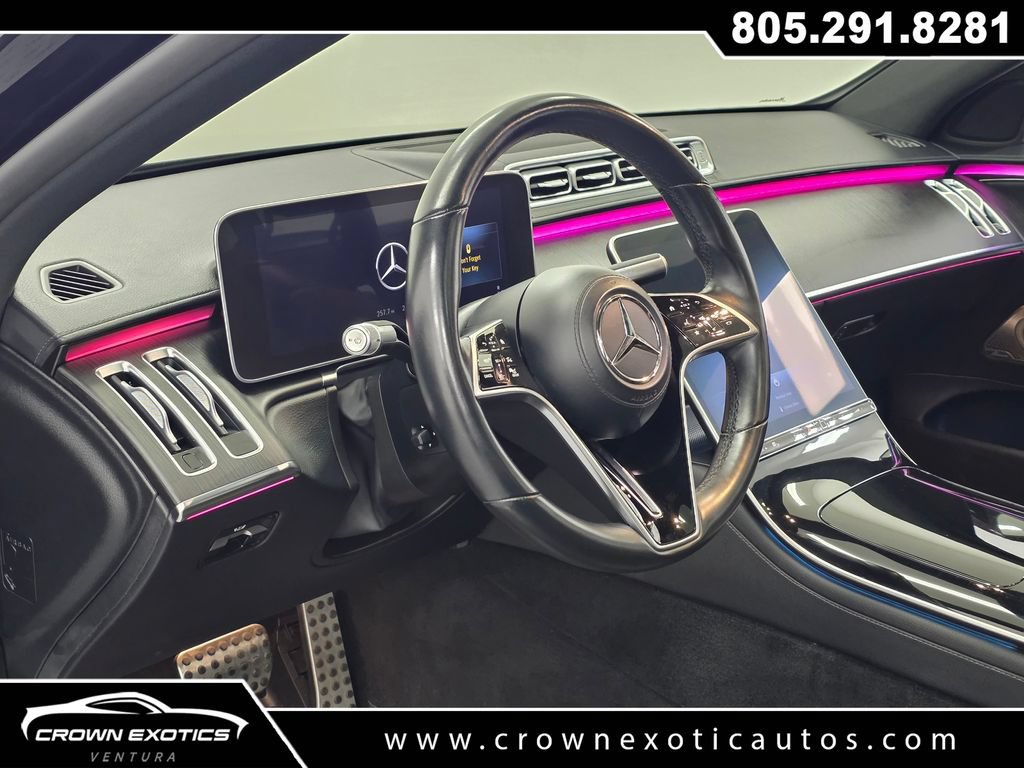 Used 2023 Mercedes-Benz S 580 4MATIC Sedan w/ AMG Line image 24