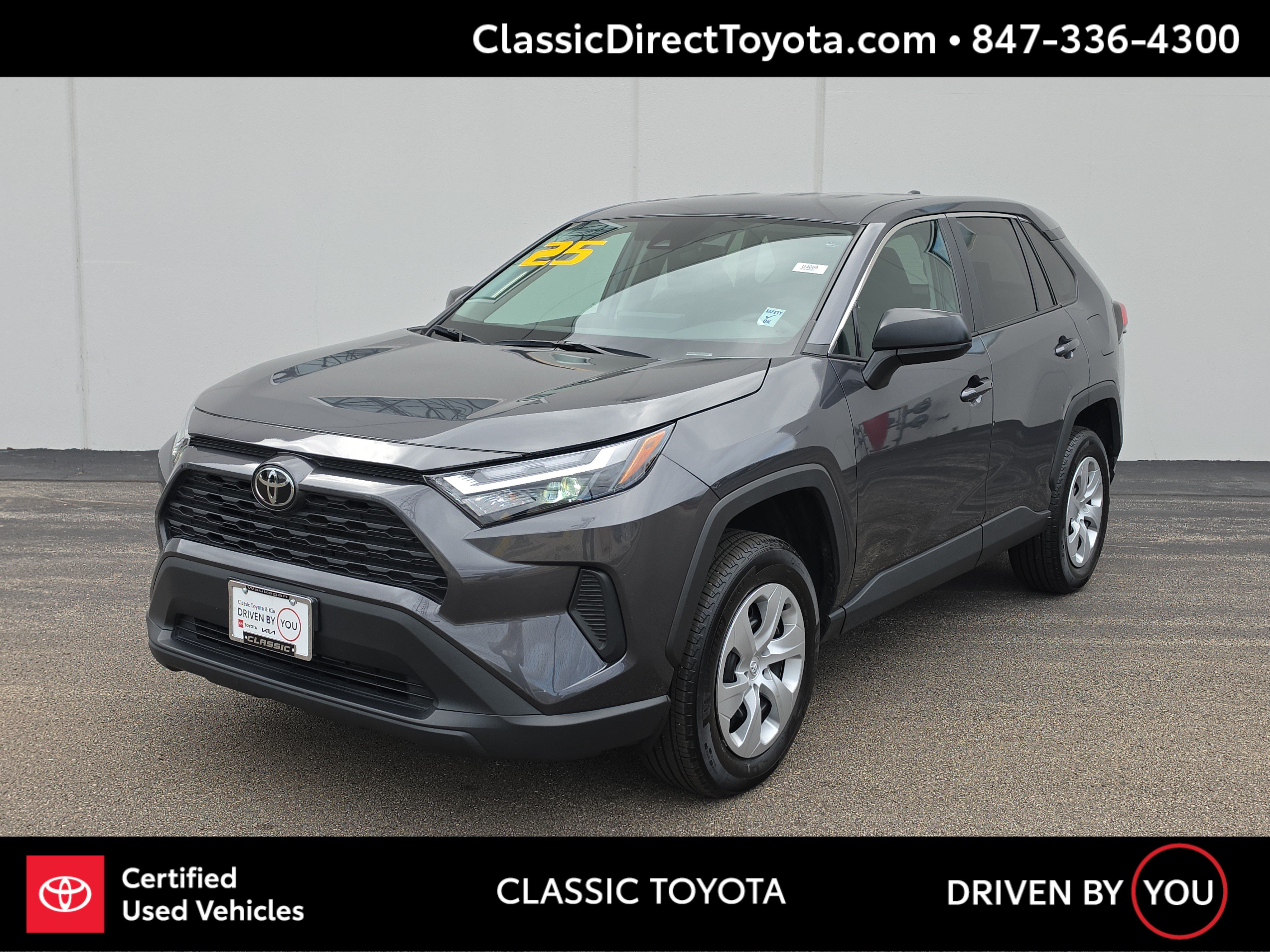 Certified 2025 Toyota RAV4 LE