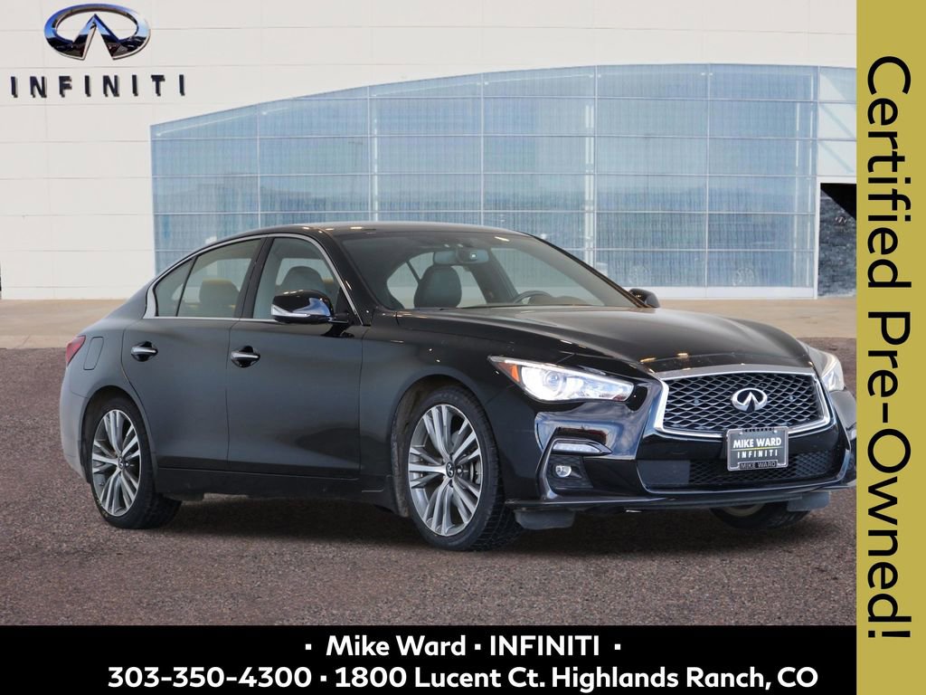 Certified 2021 INFINITI Q50 Sensory w/ Cargo Package image 8