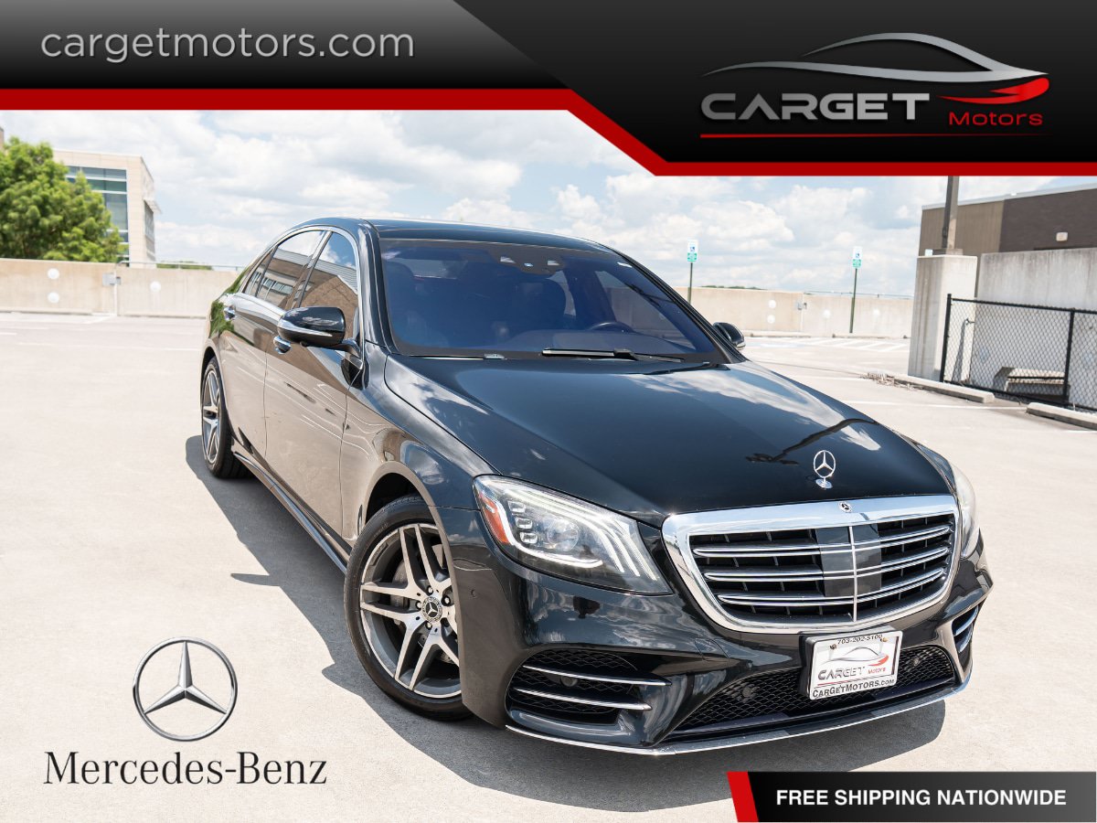 Used 2018 Mercedes-Benz S 450 4MATIC Sedan image 1