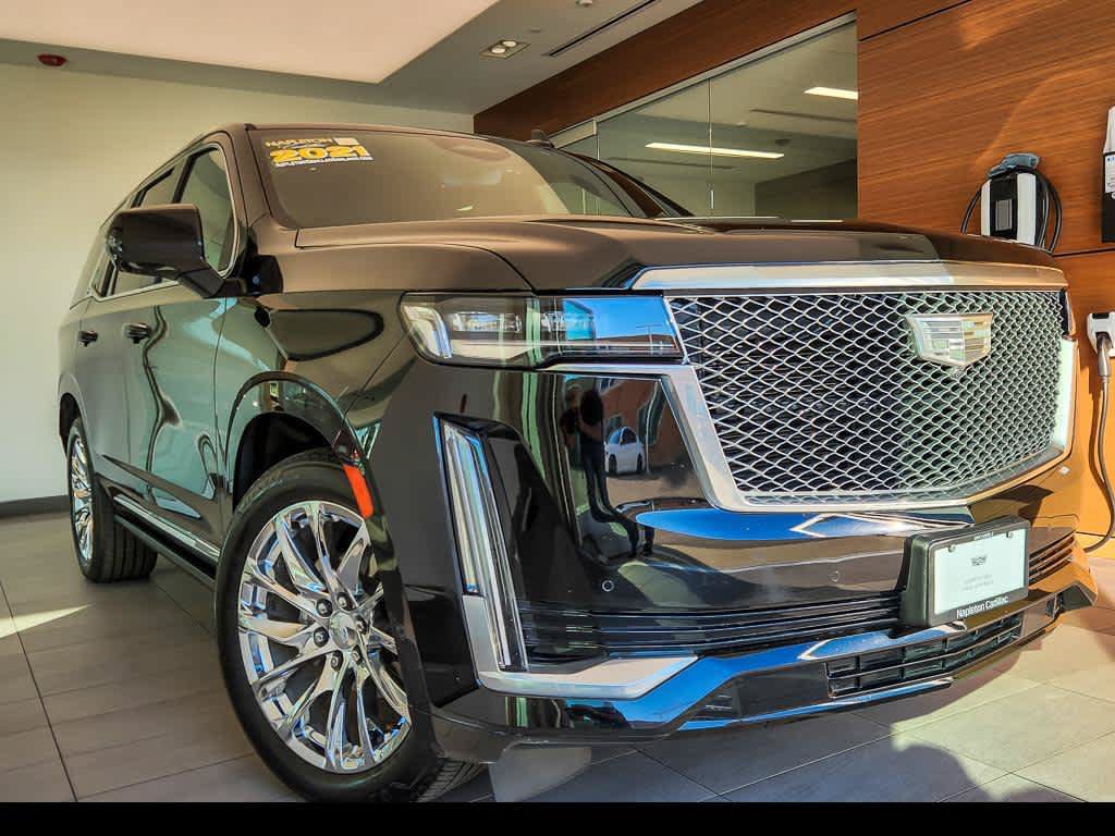 Used 2021 Cadillac Escalade Premium Luxury Platinum w/ LPO, Floor Liner Package AWD/4WD image 1